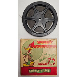 Vintage Woody Woodpecker Castle Films "Well Oiled" 493 8MM Film
